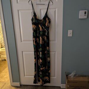 Black Milk Jungle Kitteh Jumpsuit